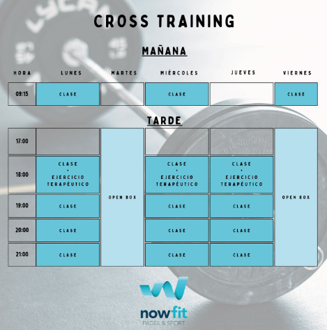 horarios crossfit